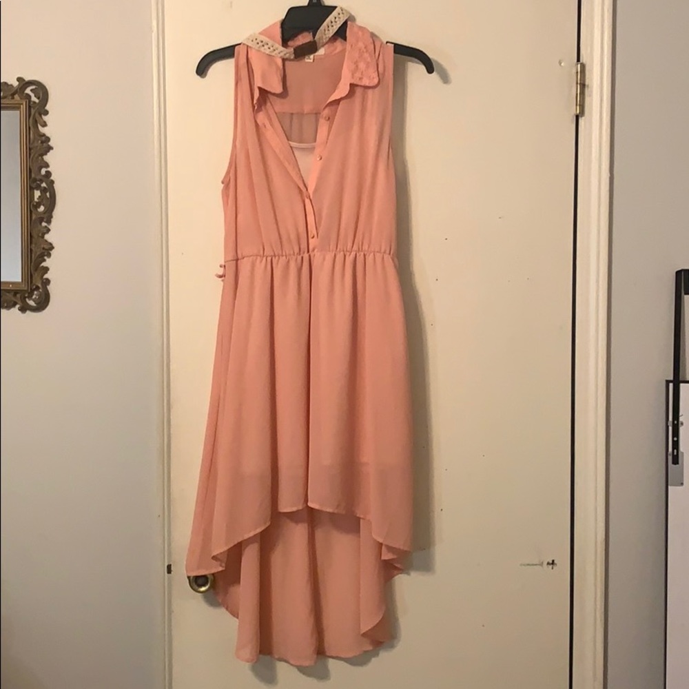 Peach Dress